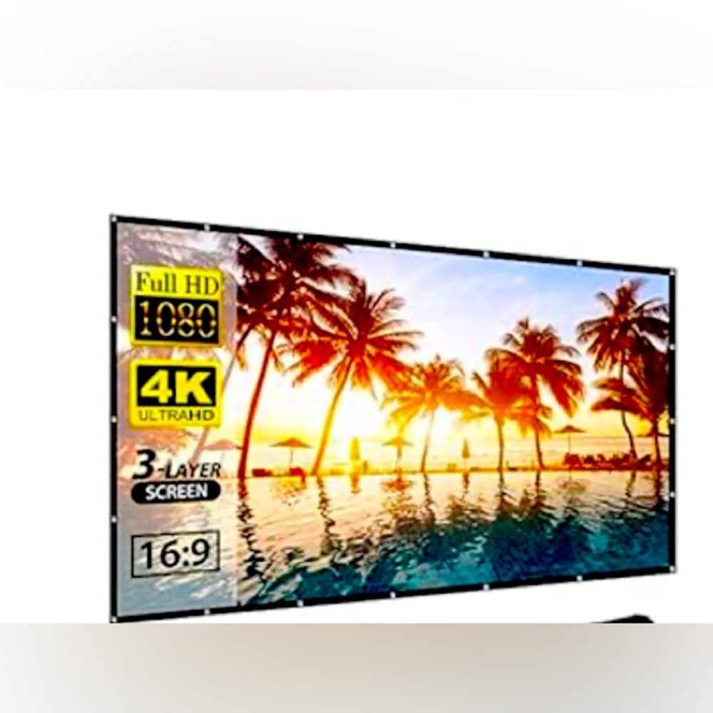 Projector Screen 120 inches